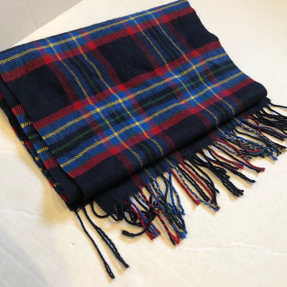 ABERCROMBIE kids plaid scarf